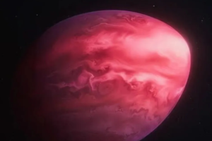 Lemon-shaped planet orbiting neutron star